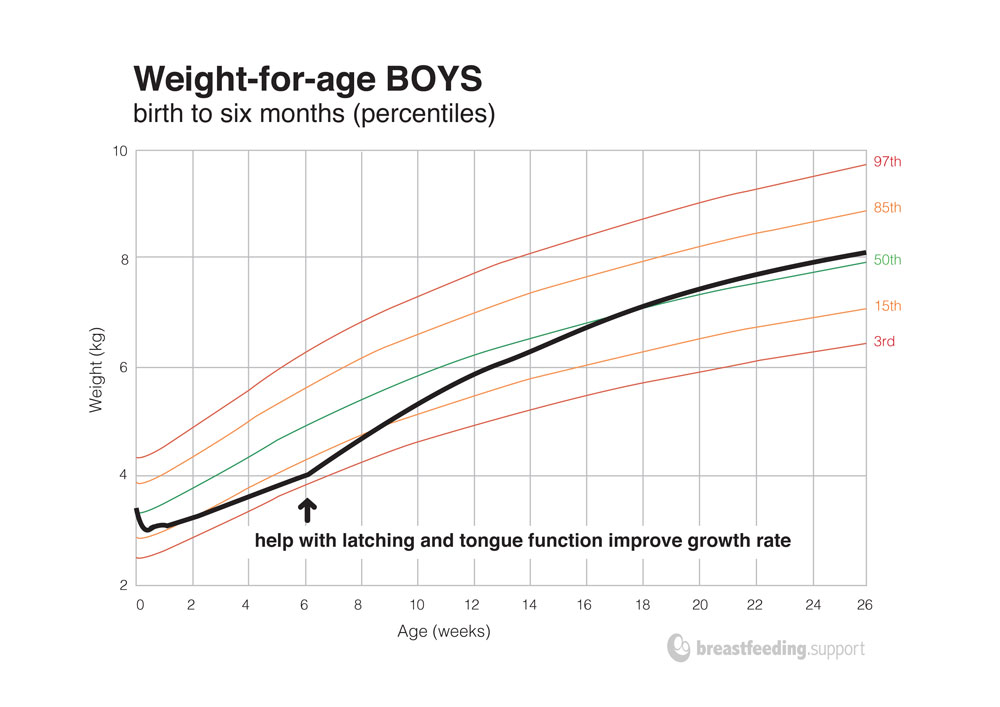 Baby weight store and feeding chart