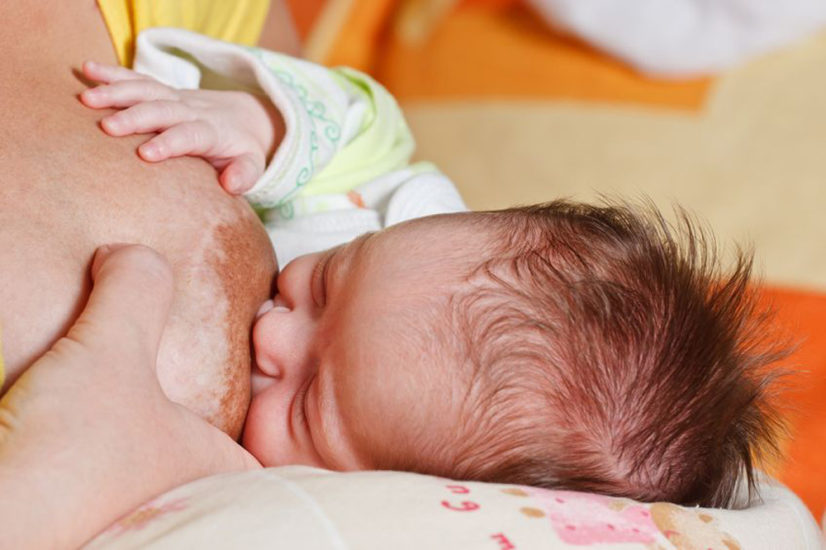 Breastfeeding in the rugby hold