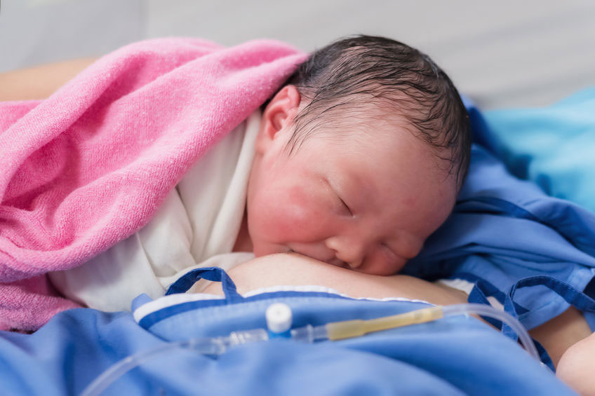 first breast milk for baby