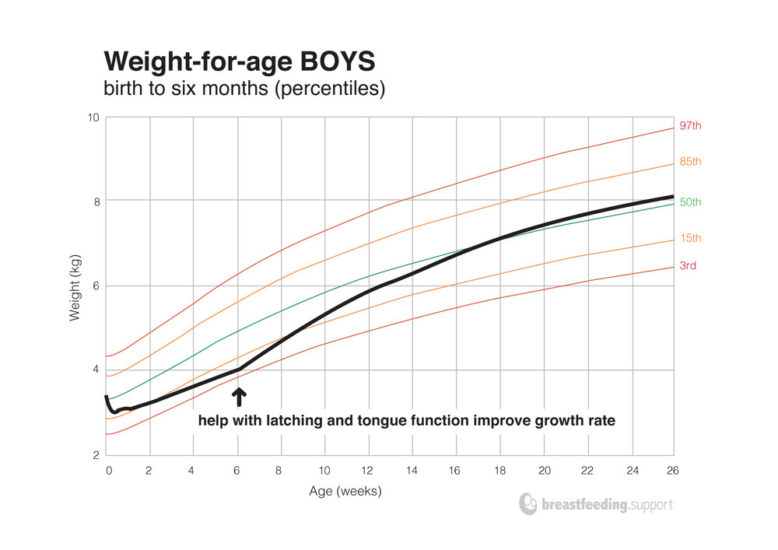 Understanding Your Baby's Weight Chart - Breastfeeding Support