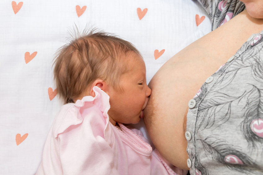 Breastfeeding With Large Breasts - Breastfeeding Support