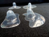 A selection of nipple shields